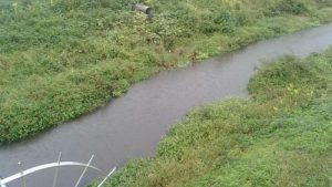 南丹市の用水路