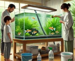 メダカ水槽の掃除の基本と簡単にできる便利な道具まとめ