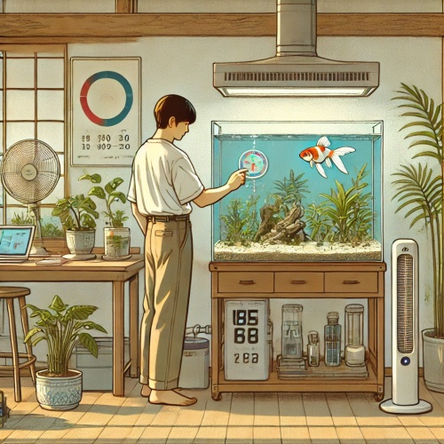 タナゴの水温はヒーターやクーラーで調整の必要はあるか？