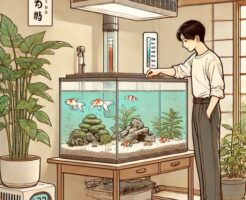 タナゴの水温はヒーターやクーラーで調整の必要はあるか？