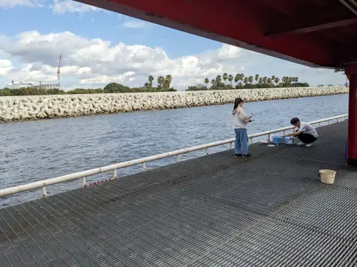 尼崎釣り公園はファミリーフィッシングに最適